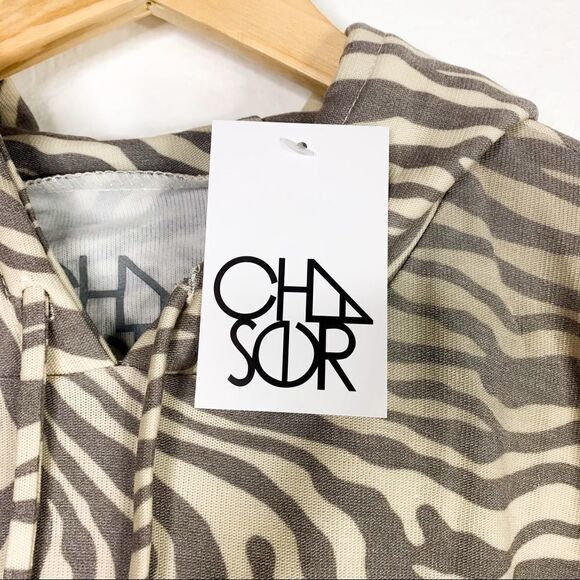 -Chaser Set Zebra Lounge Jogger and Top NWT - Picture 12 of 15